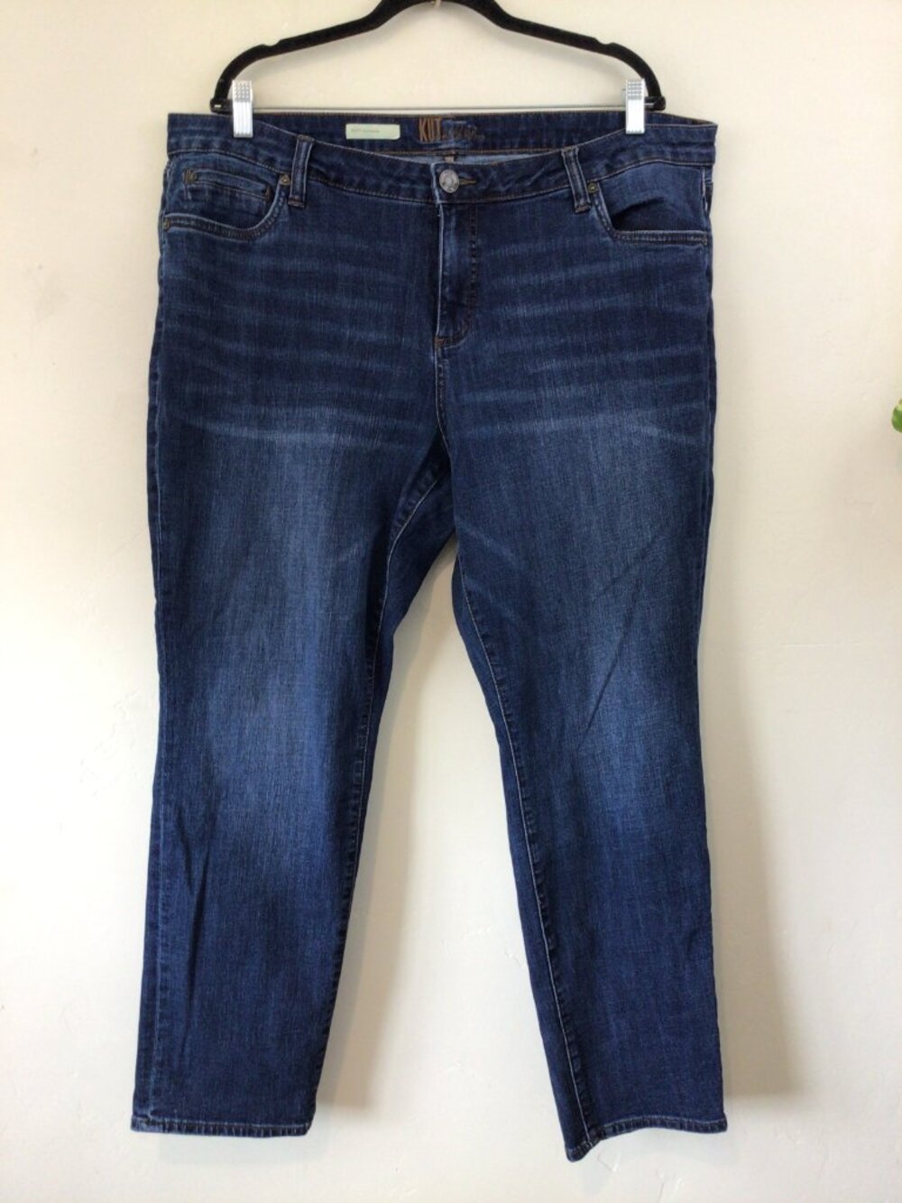 KUT Kut from the Kloth Katy Boyfriend Blue Jeans Size 18W
